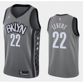 Dres Brooklyn Nets Caris LeVert 22 2020-21 Jordan Brand Statement Edition Swingman